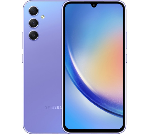 Смартфон Samsung Galaxy A34 5G 6/128Gb Light Violet (SM-A346ELVASEK)