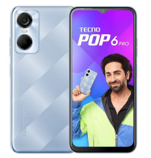 Смартфон TECNO POP 6 Pro (BE8) 2/32Gb Peaceful Blue
