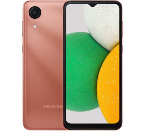Смартфон Samsung Galaxy A03 Core (A032/32) Copper