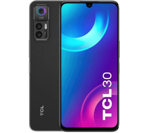 Смартфон TCL 30 Plus (T676K) 4/128Gb Tech Black