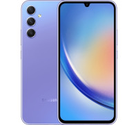 Смартфон Samsung Galaxy A34 5G 8/256Gb Light Violet (SM-A346ELVESEK)