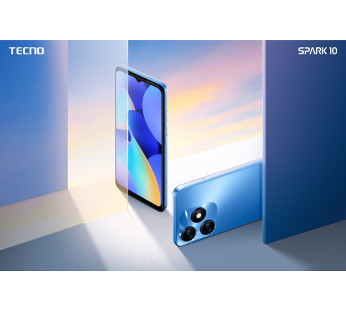 Смартфон TECNO Spark 10 (KI5q) 8/128Gb Meta Blue
