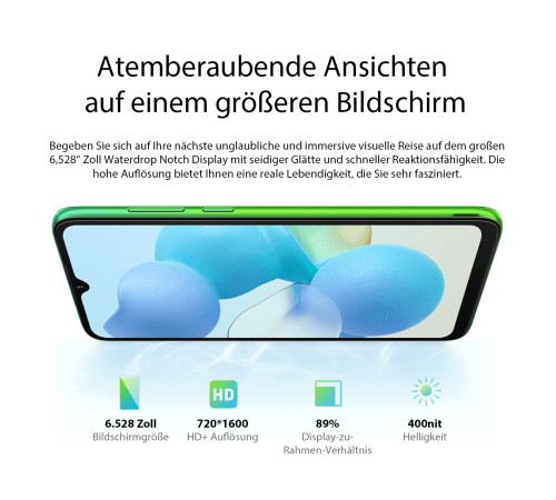 Смартфон Blackview A55 3/16Gb Twilight Blue