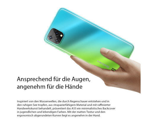 Смартфон Blackview A55 3/16Gb Twilight Blue