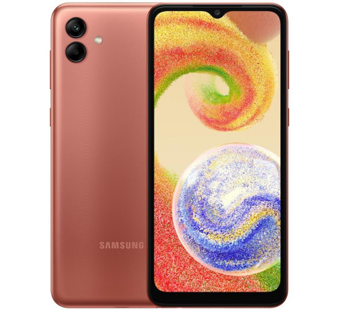 Смартфон Samsung Galaxy A04 3/32Gb Copper (SM-A045FZCDSEK)