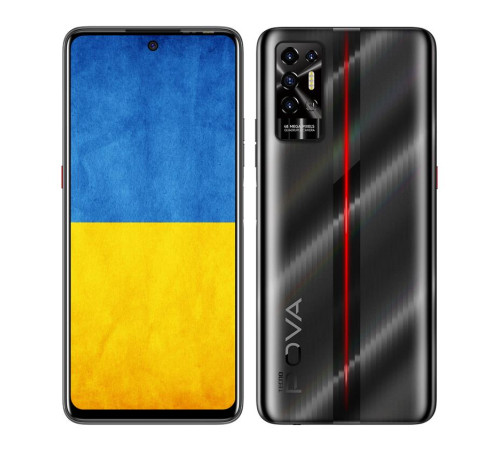 Смартфон TECNO POVA-2 (LE7n) 4/64Gb Dazzle Black