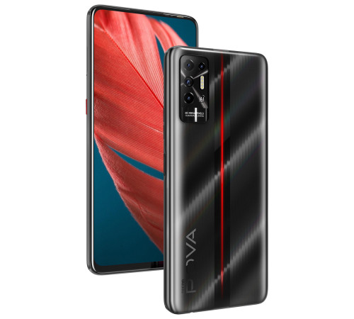 Смартфон TECNO POVA-2 (LE7n) 4/64Gb Dazzle Black