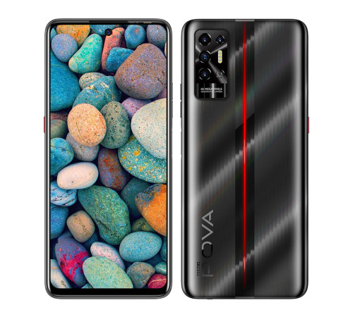Смартфон TECNO POVA-2 (LE7n) 4/64Gb Dazzle Black