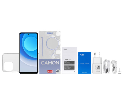 Смартфон TECNO Camon 19 Neo (CH6i) 6/128Gb Ice Mirror Blue