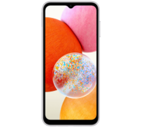 Смартфон Samsung Galaxy A14 LTE 4/128Gb Silver (SM-A145FZSVSEK)