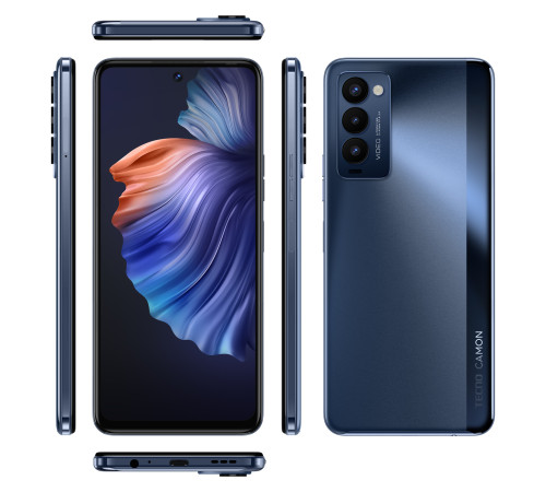 Смартфон TECNO Camon 18p (CH7n) 8/128Gb NFC Dusk Grey
