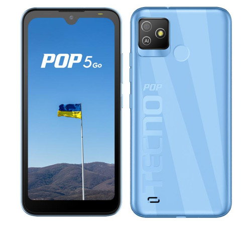 Смартфон TECNO POP 5 Go (BD1) 1/16Gb Diamond Blue