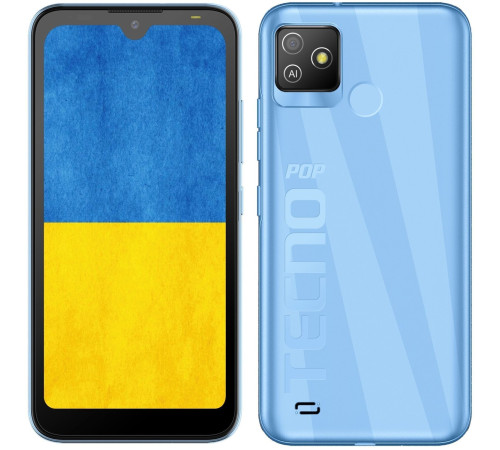 Смартфон TECNO POP 5 Go (BD1) 1/16Gb Diamond Blue