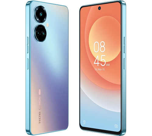 Смартфон TECNO Camon 19 Pro (CI8n) 8/128Gb Polar Blue