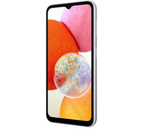 Смартфон Samsung Galaxy A14 LTE 4/64Gb Silver (SM-A145FZSUSEK)