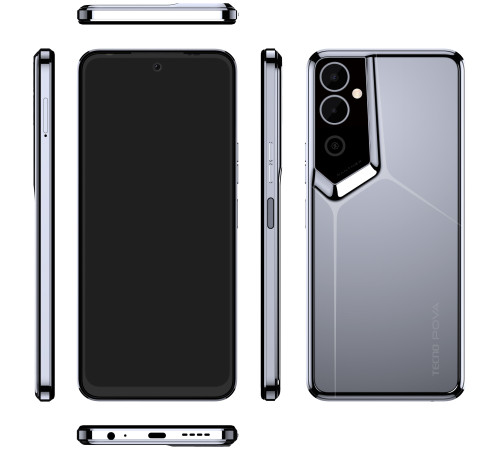 Смартфон TECNO POVA NEO-2 (LG6n) 4/64Gb Uranolith Grey