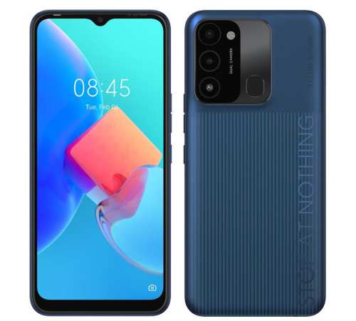 Смартфон TECNO Spark Go 2022 (KG5m) 2/32Gb Dual SIM Atlantic Blue