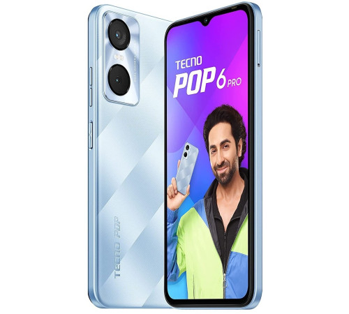 Смартфон TECNO POP 6 Pro (BE8) 2/32Gb Peaceful Blue