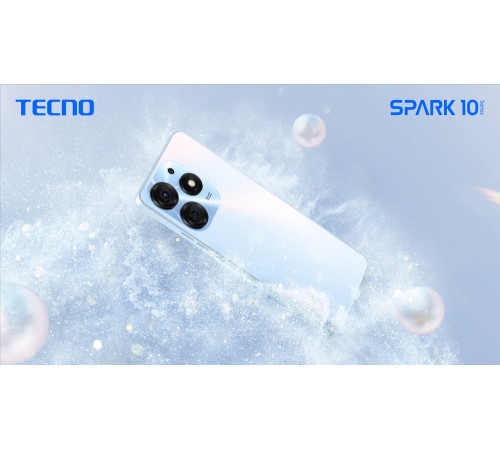 Смартфон TECNO Spark 10 Pro (KI7) 8/256Gb Pearl White