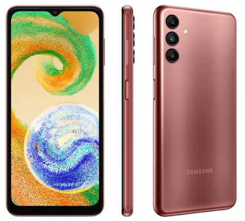 Смартфон Samsung Galaxy A04s 3/32Gb Copper (SM-A047FZCUSEK)