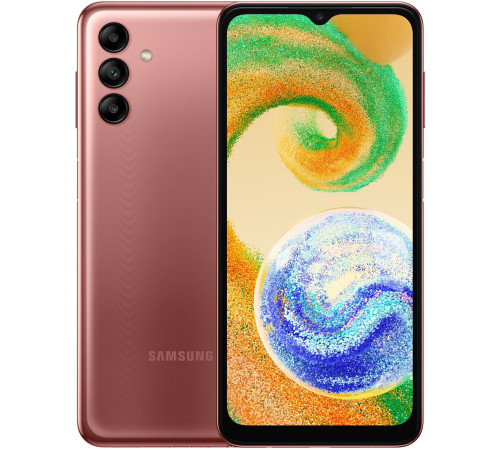 Смартфон Samsung Galaxy A04s 3/32Gb Copper (SM-A047FZCUSEK)