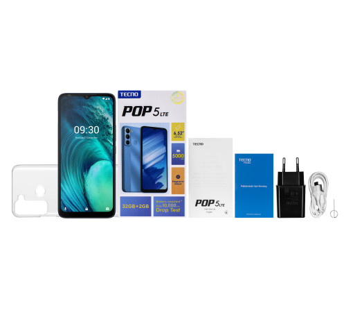 Смартфон TECNO POP 5 LTE/BD4a 32+2 Deepsea Luster