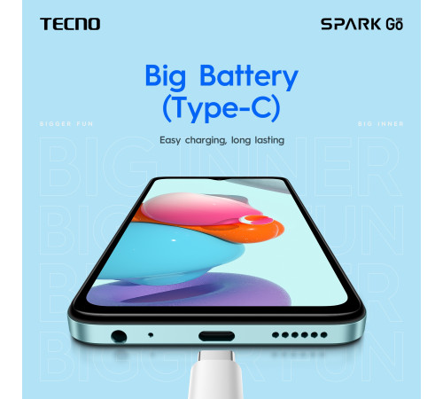 Смартфон TECNO Spark Go 2023 (BF7) 4/64Gb Endless Black