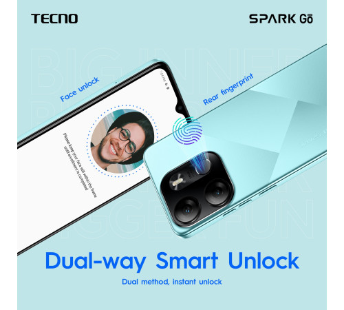 Смартфон TECNO Spark Go 2023 (BF7) 4/64Gb Endless Black