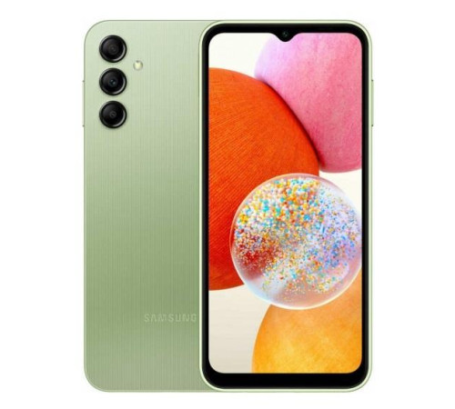 Смартфон Samsung Galaxy A14 LTE 4/128Gb Light Green (SM-A145FLGVSEK)