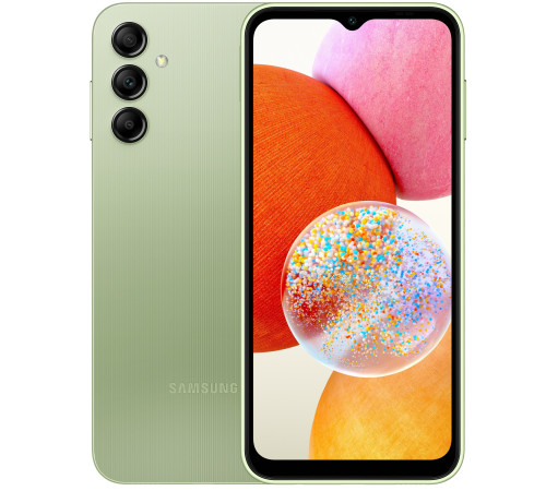 Смартфон Samsung Galaxy A14 LTE 4/128Gb Light Green (SM-A145FLGVSEK)