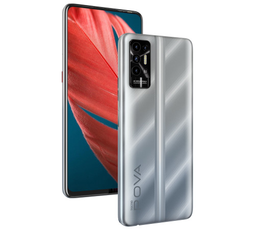 Смартфон TECNO POVA-2 (LE7n) 4/64Gb Polar Silver