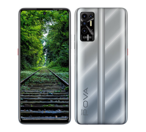Смартфон TECNO POVA-2 (LE7n) 4/64Gb Polar Silver