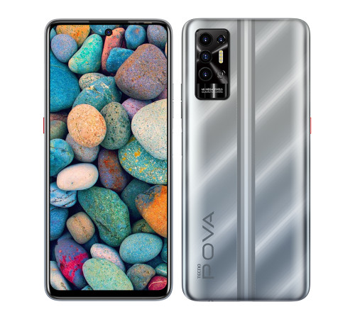 Смартфон TECNO POVA-2 (LE7n) 4/64Gb Polar Silver