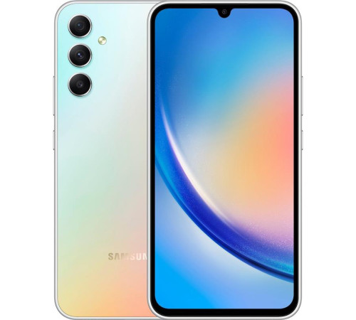 Смартфон Samsung Galaxy A34 5G 8/256Gb Silver (SM-A346EZSESEK)