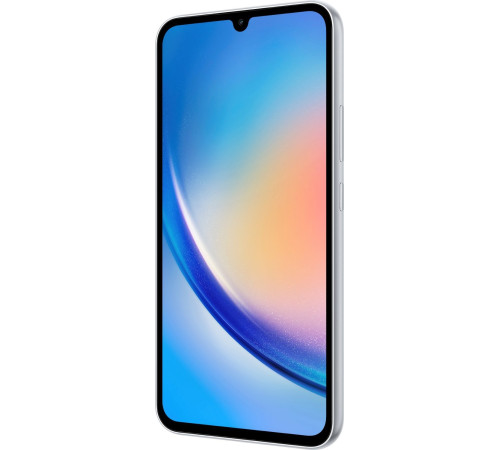 Смартфон Samsung Galaxy A34 5G 8/256Gb Silver (SM-A346EZSESEK)