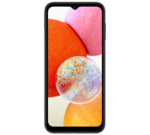 Смартфон Samsung Galaxy A14 LTE 4/64Gb Black (SM-A145FZKUSEK)