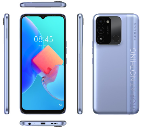 Смартфон TECNO Spark 8C (KG5j) 2/64Gb Iris Purple