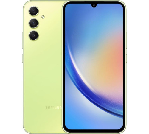 Смартфон Samsung Galaxy A34 5G 6/128Gb Light Green (SM-A346ELGASEK)
