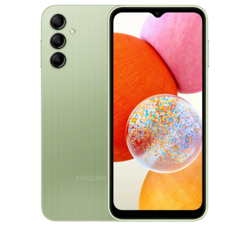 Смартфон Samsung Galaxy A14 LTE 4/64Gb Light Green (SM-A145FLGUSEK)