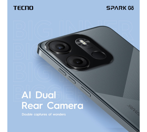 Смартфон TECNO Spark Go 2023 (BF7) 4/64Gb Uyuni Blue