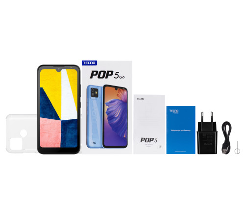 Смартфон TECNO POP 5 Go (BD1) 1/16Gb Aether Black