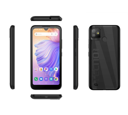 Смартфон TECNO POP 5 Go (BD1) 1/16Gb Aether Black