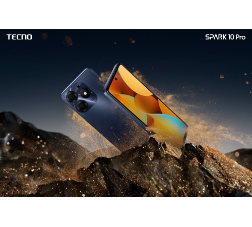 Смартфон TECNO Spark 10 Pro (KI7) 8/256Gb Starry Black