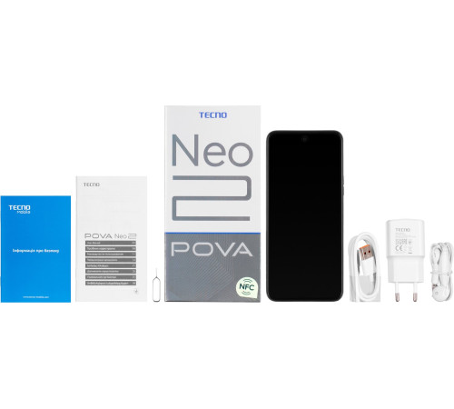 Смартфон TECNO POVA-4 (LG7n) 8/128Gb Cryolite Blue