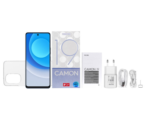 Смартфон TECNO Camon 19 (CI6n) 6/128Gb Sea Salt White