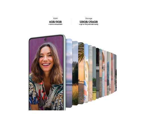 Смартфон Samsung Galaxy A73 5G 8/256Gb (A736B/256) White