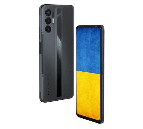 Смартфон TECNO POVA-3 (LF7n) 6/128Gb Eco Black