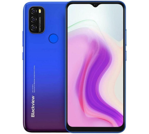 Смартфон Blackview A70 3/32Gb Twilight Blue