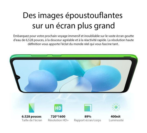 Смартфон Blackview A55 3/16GB Phantom Black OFFICIAL UA