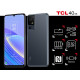 Смартфон TCL 40 SE (T610K2) 6/256GB Dark Grey